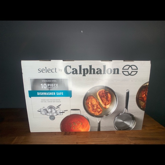 Calphalon Stainless Steel 10pc Cookware - Picture 7 of 7